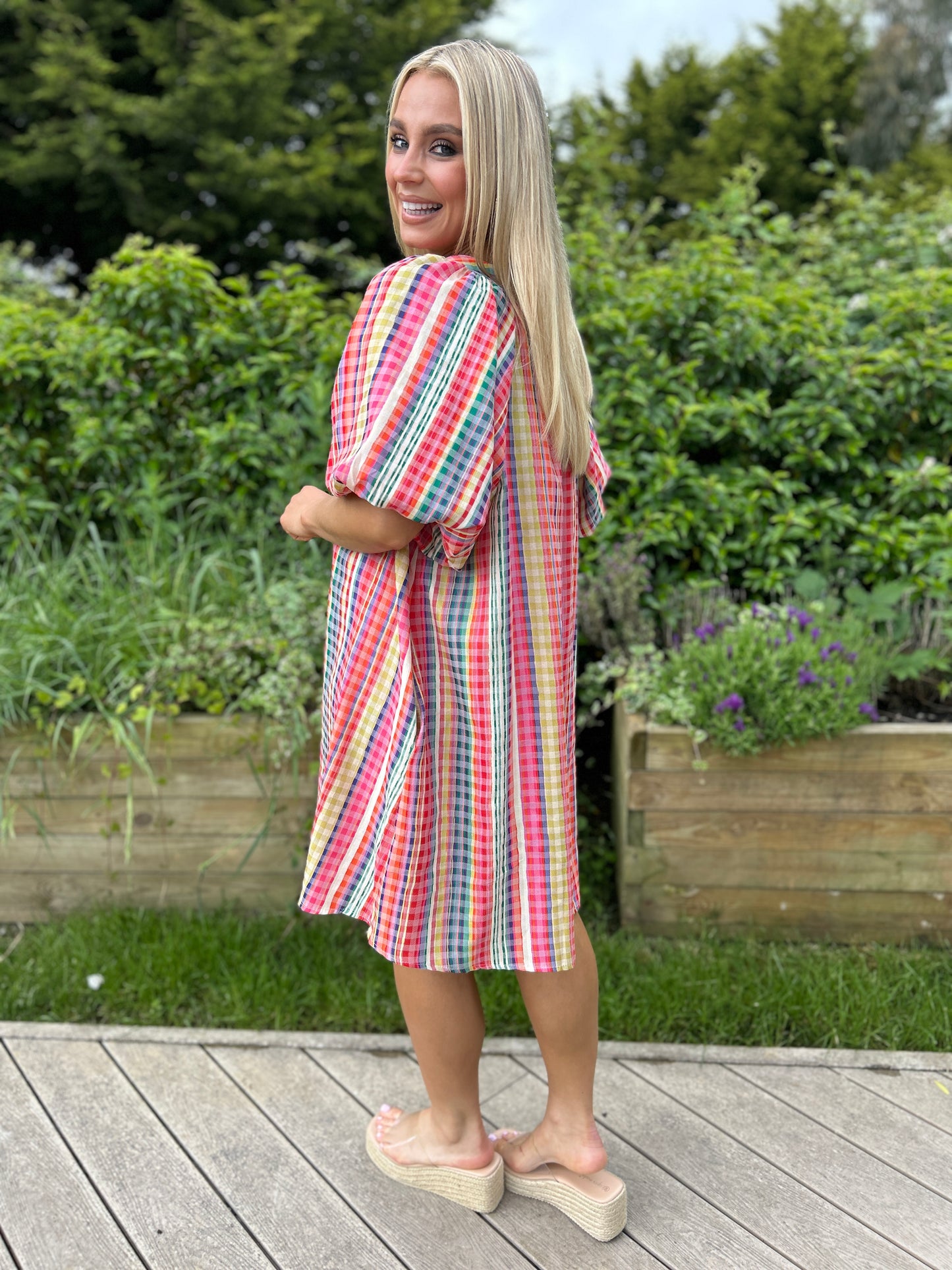 Briony Multi Print Dress