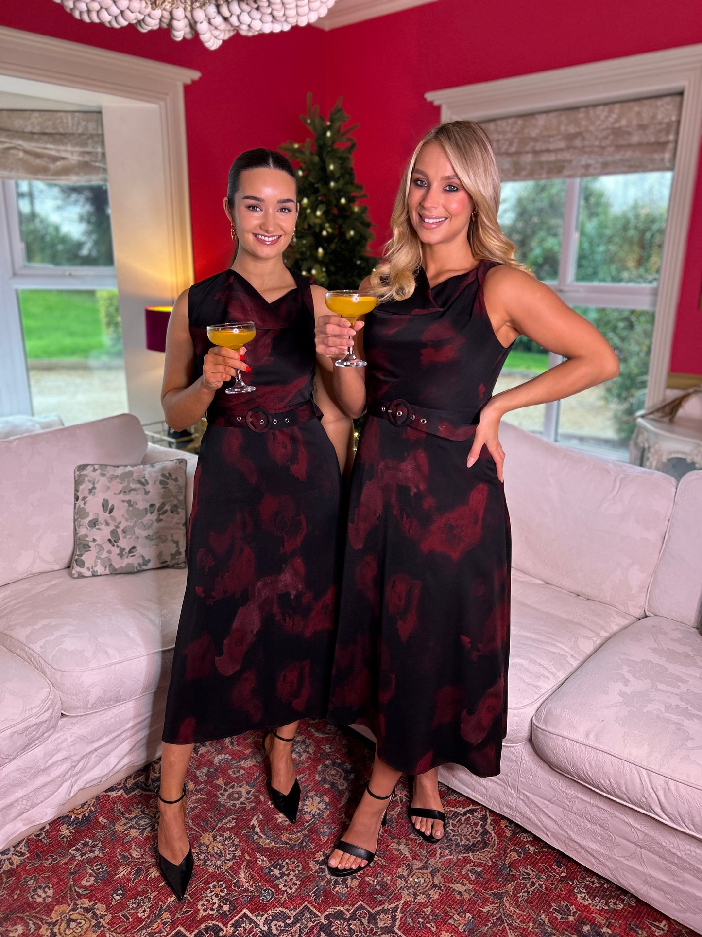 Leilani Midi Dress Black