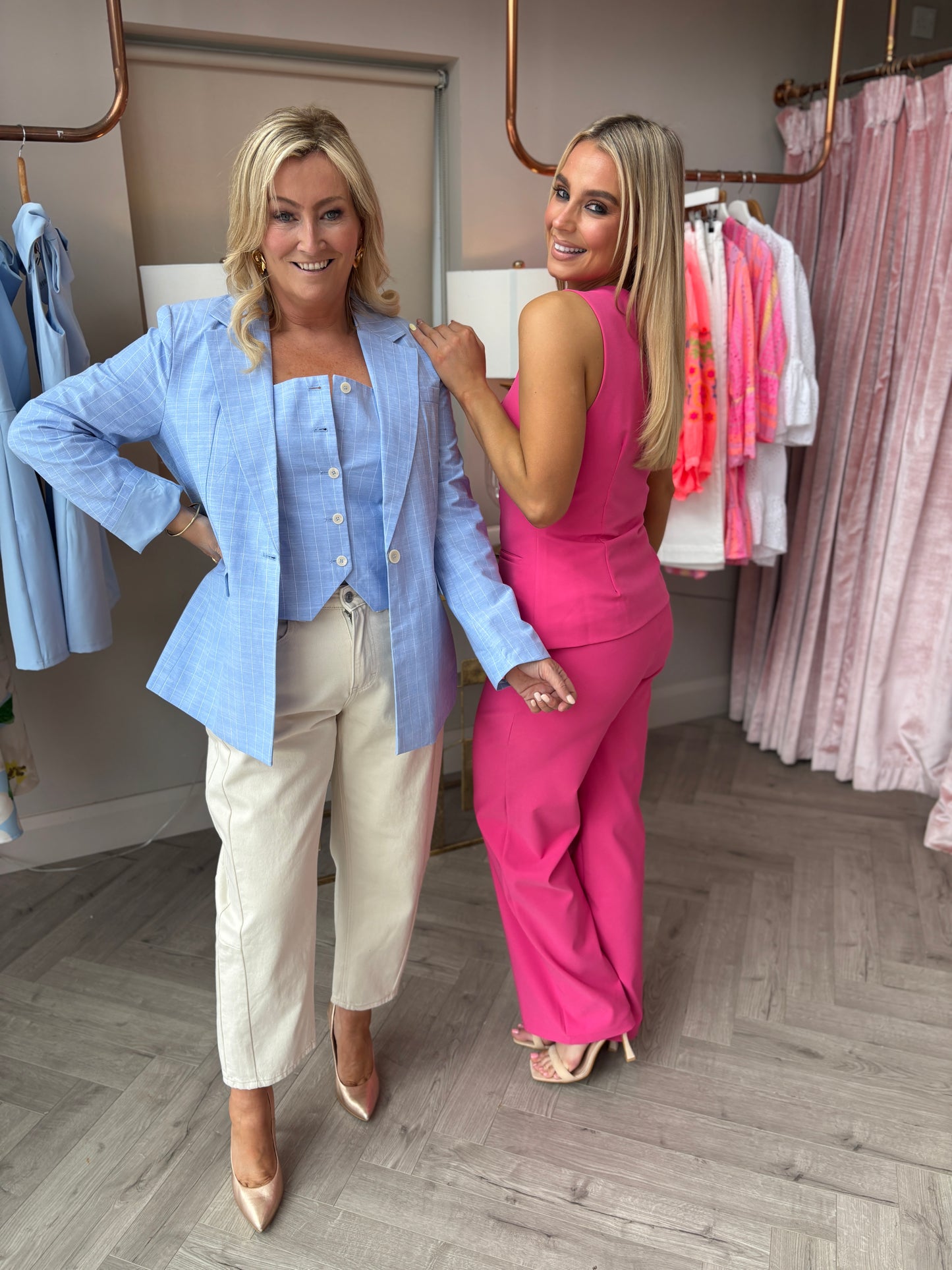 Edlyn Waistcoat Sky