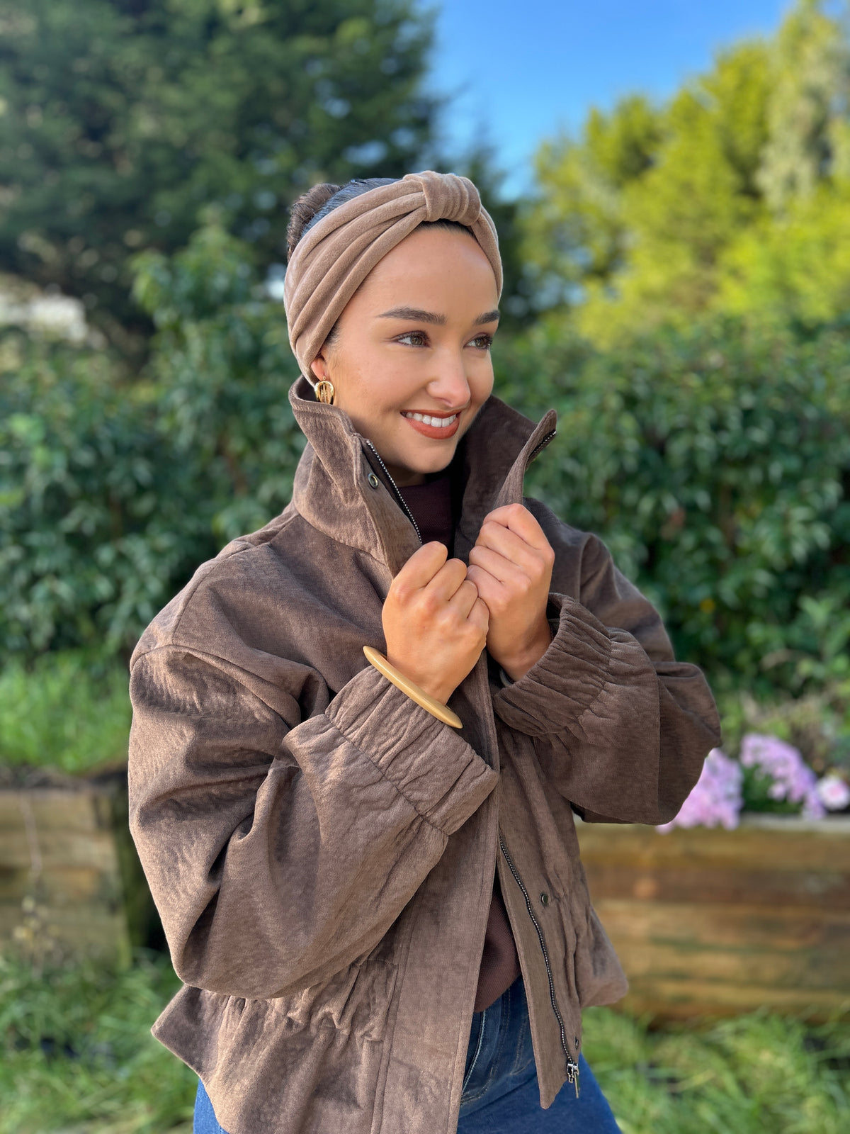 Amy Jacket Brown