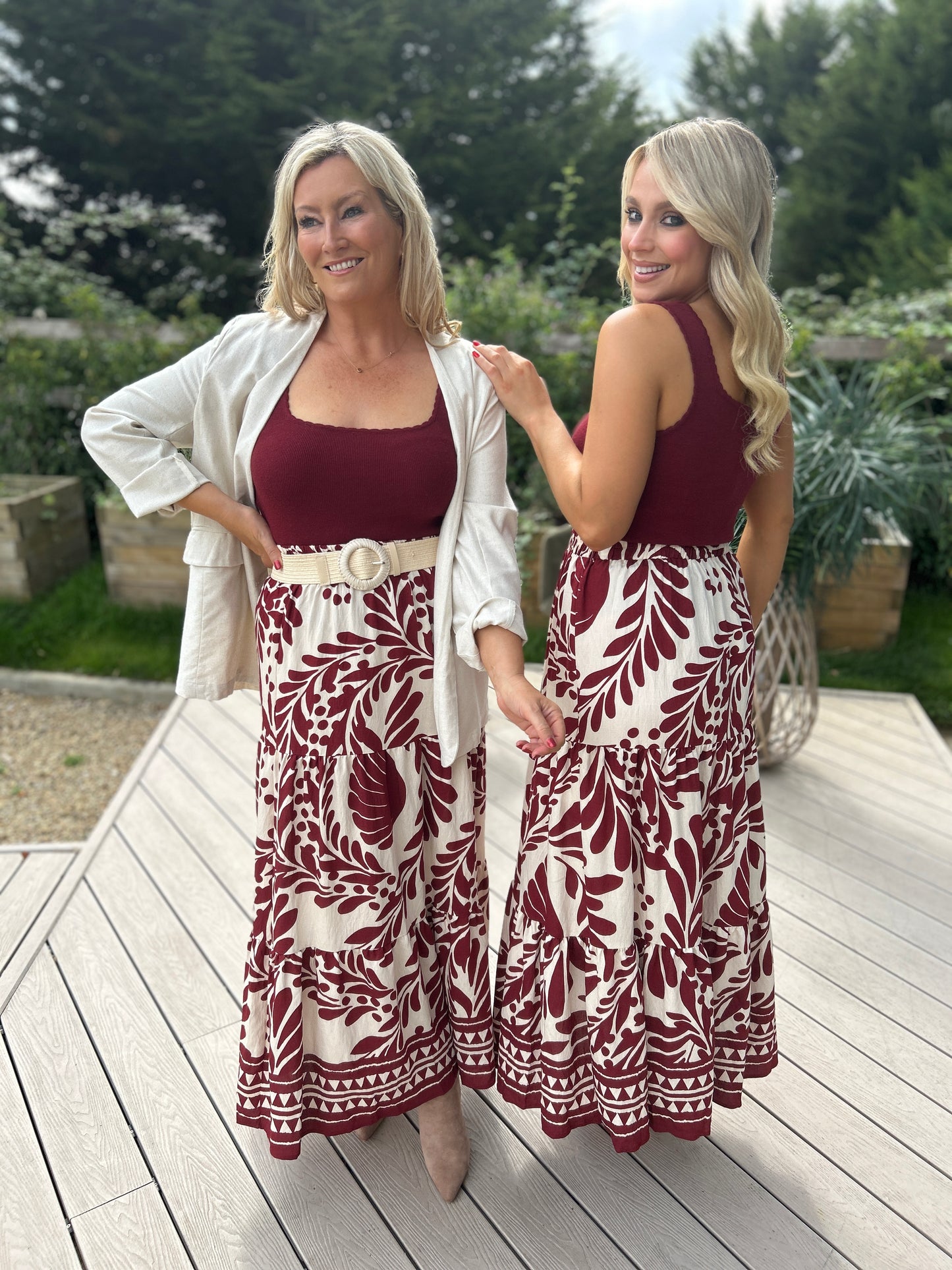 Beth Skirt Bordeaux