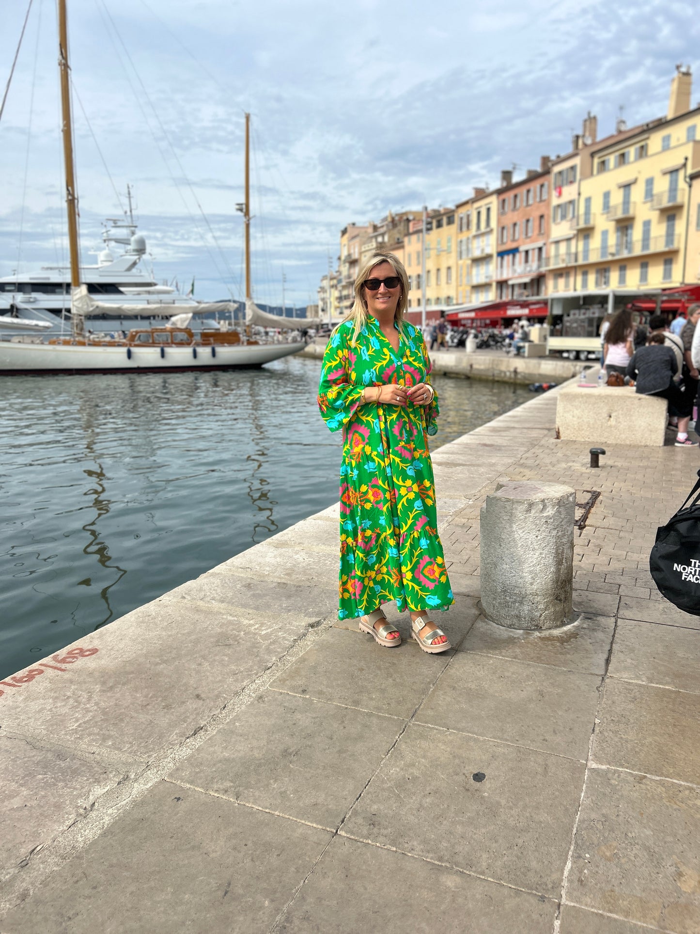 Grace Midi Dress Green