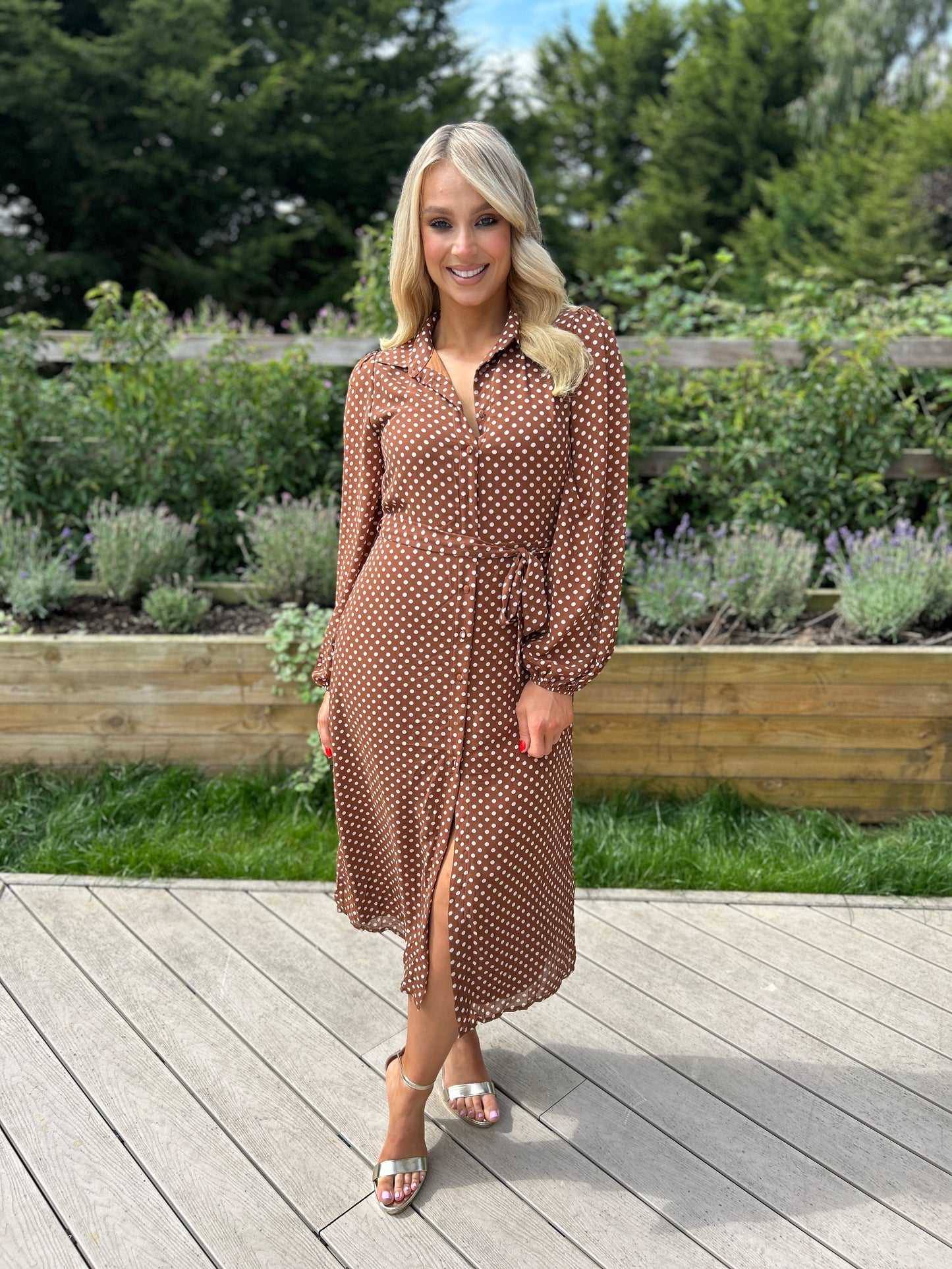 Kaya Polka Dot Dress