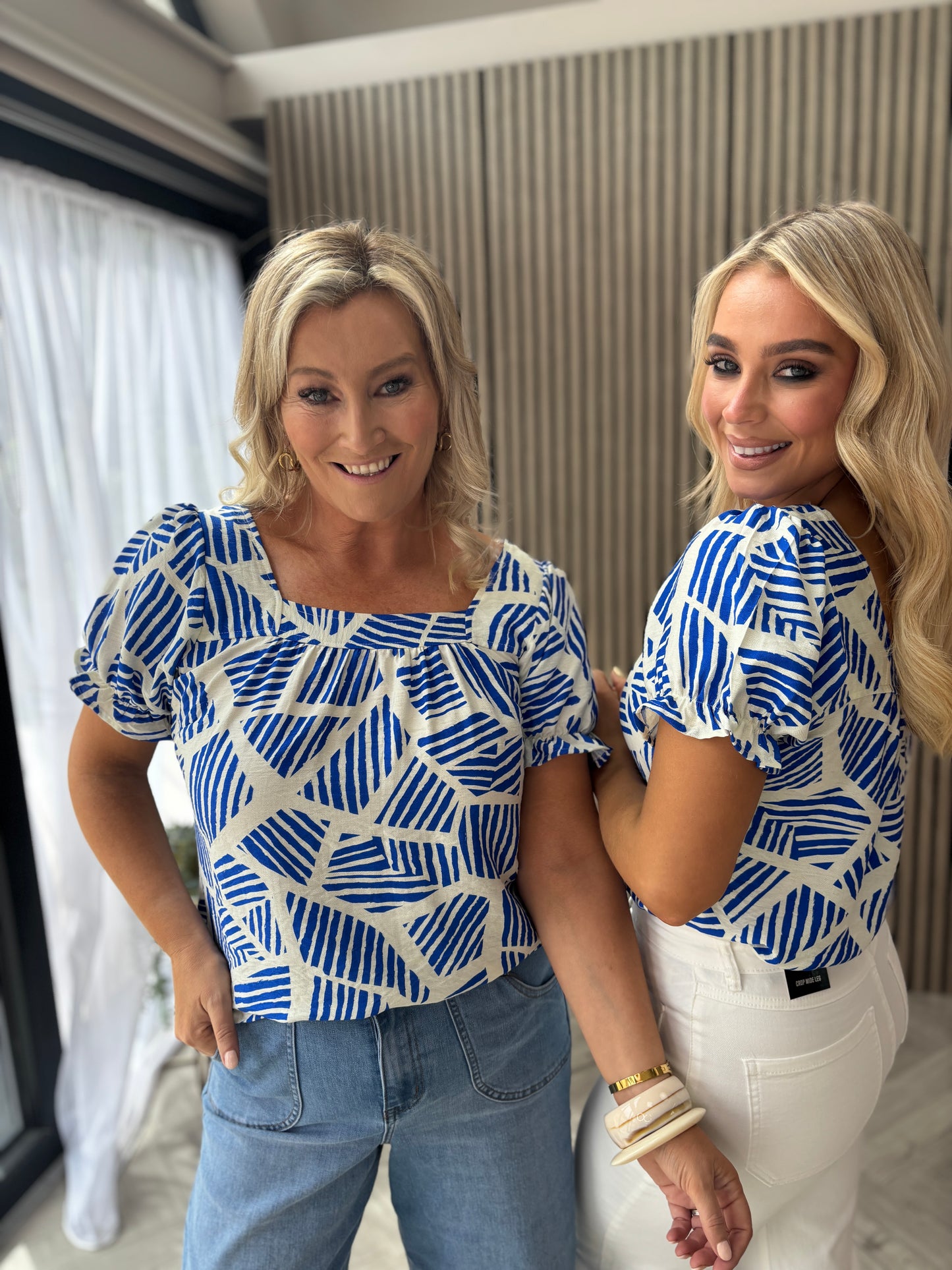 Dolly Top Blue