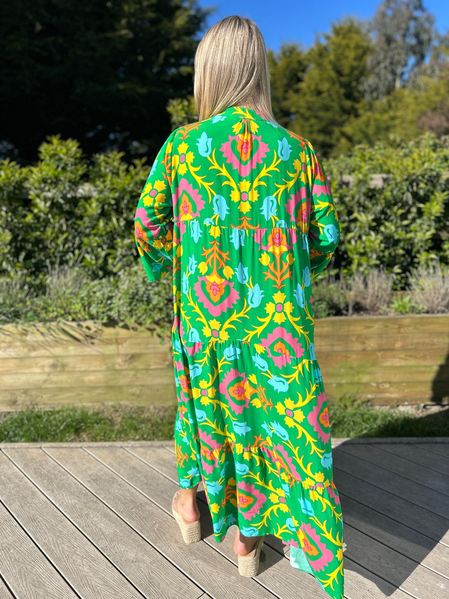 Grace Midi Dress Green