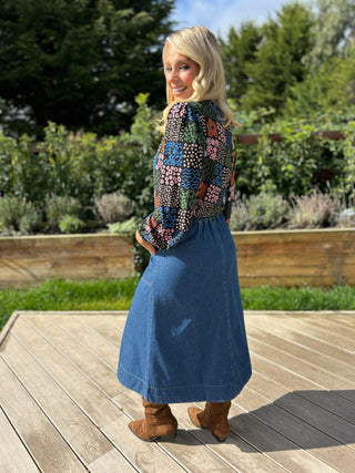 Joanna Denim Skirt