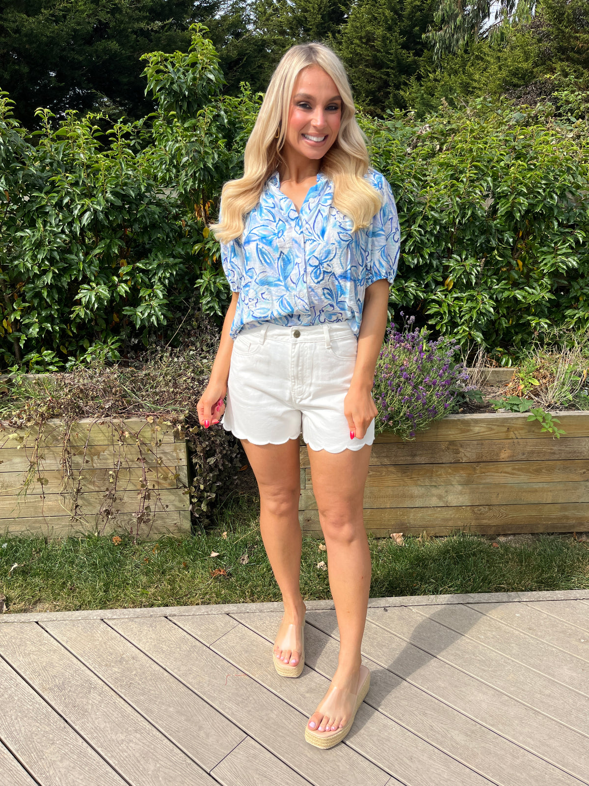 Dixie Blue Blouse