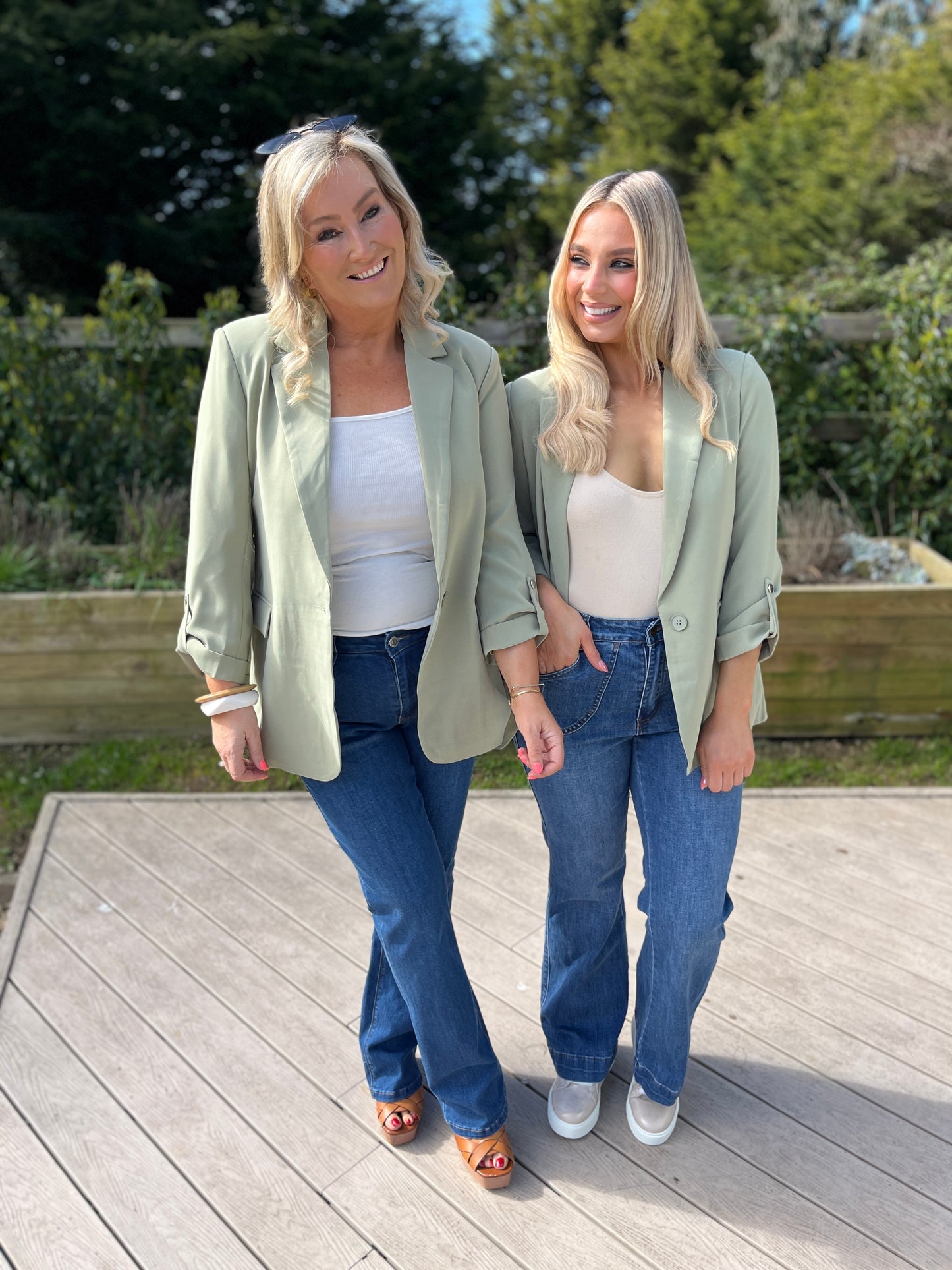 Harper Blazer Green