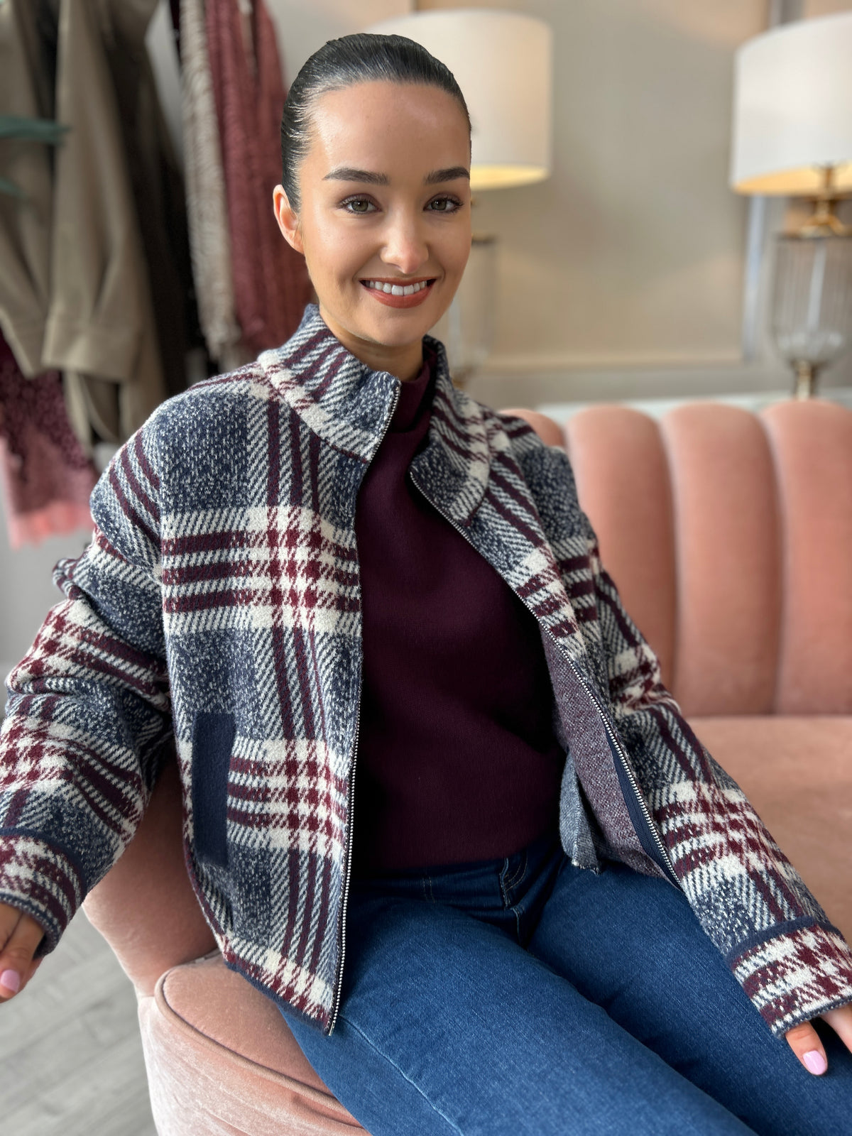 Jooles Check Jacket