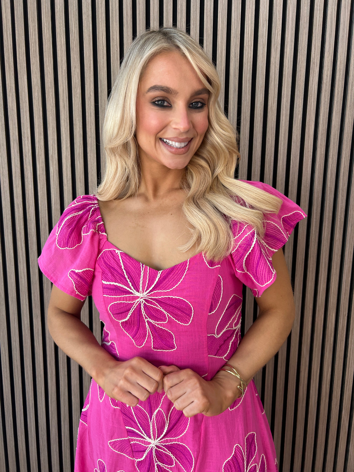 Orlaith Broiderie Maxi Dress