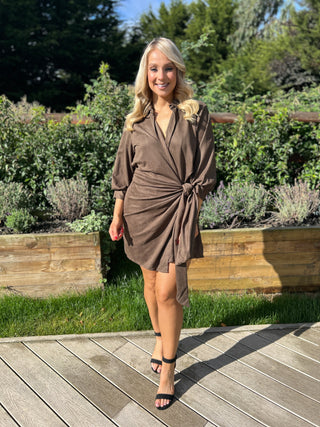 Kira Suede Dress