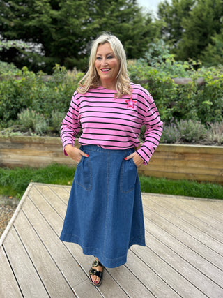 Joanna Denim Skirt