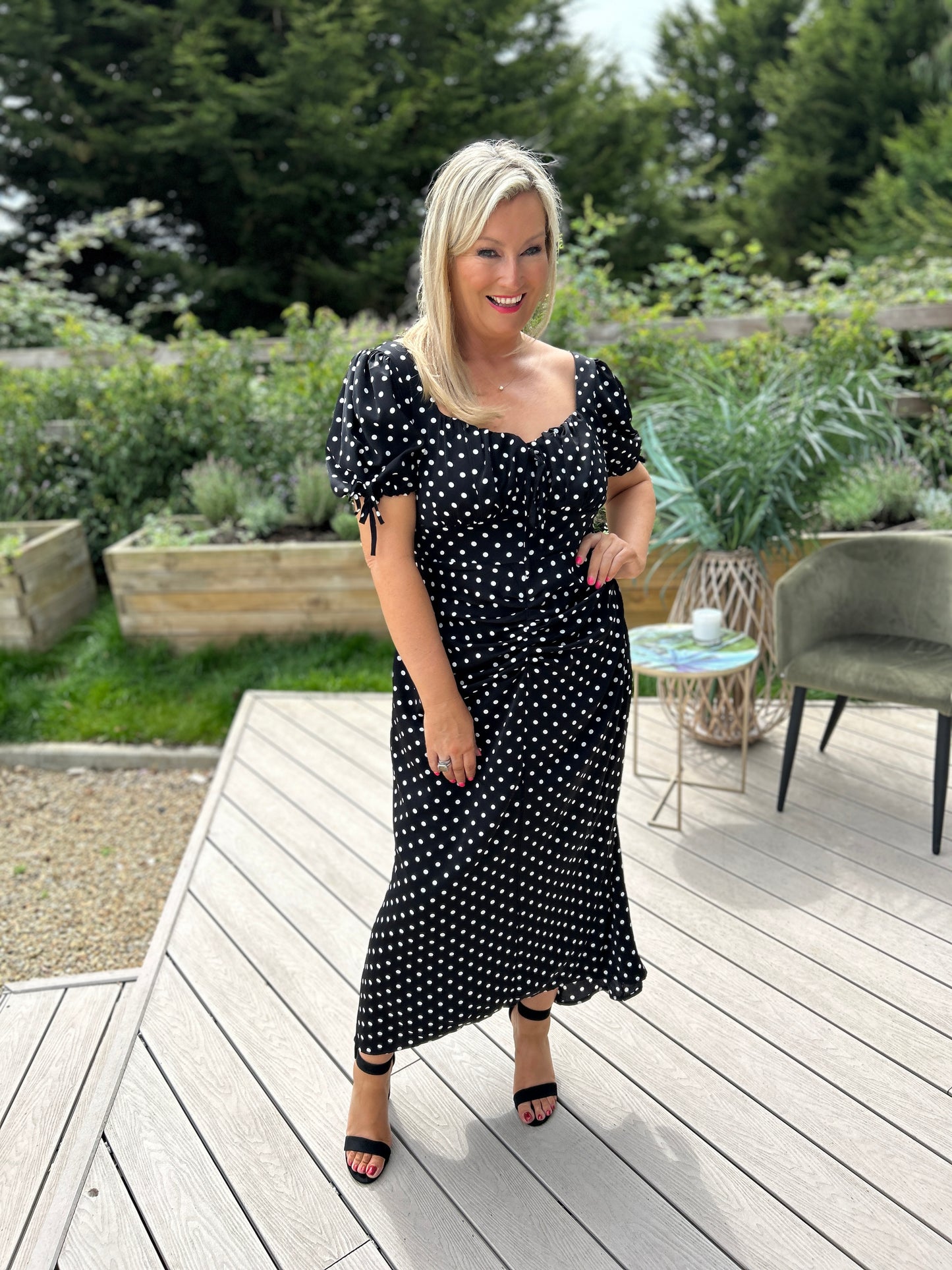 Dove Dress Polka Dot