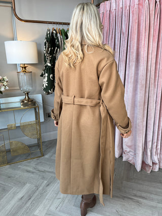 Tilly Camel Trench Coat
