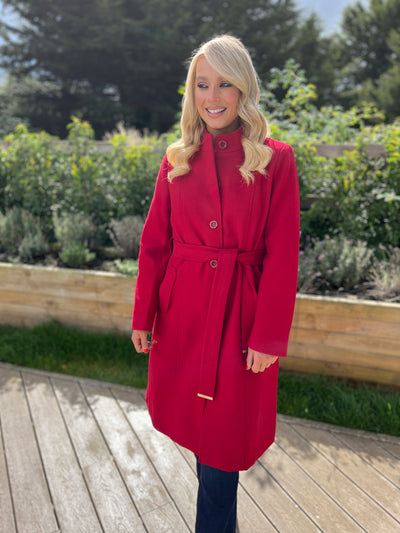 Amanda Coat Red