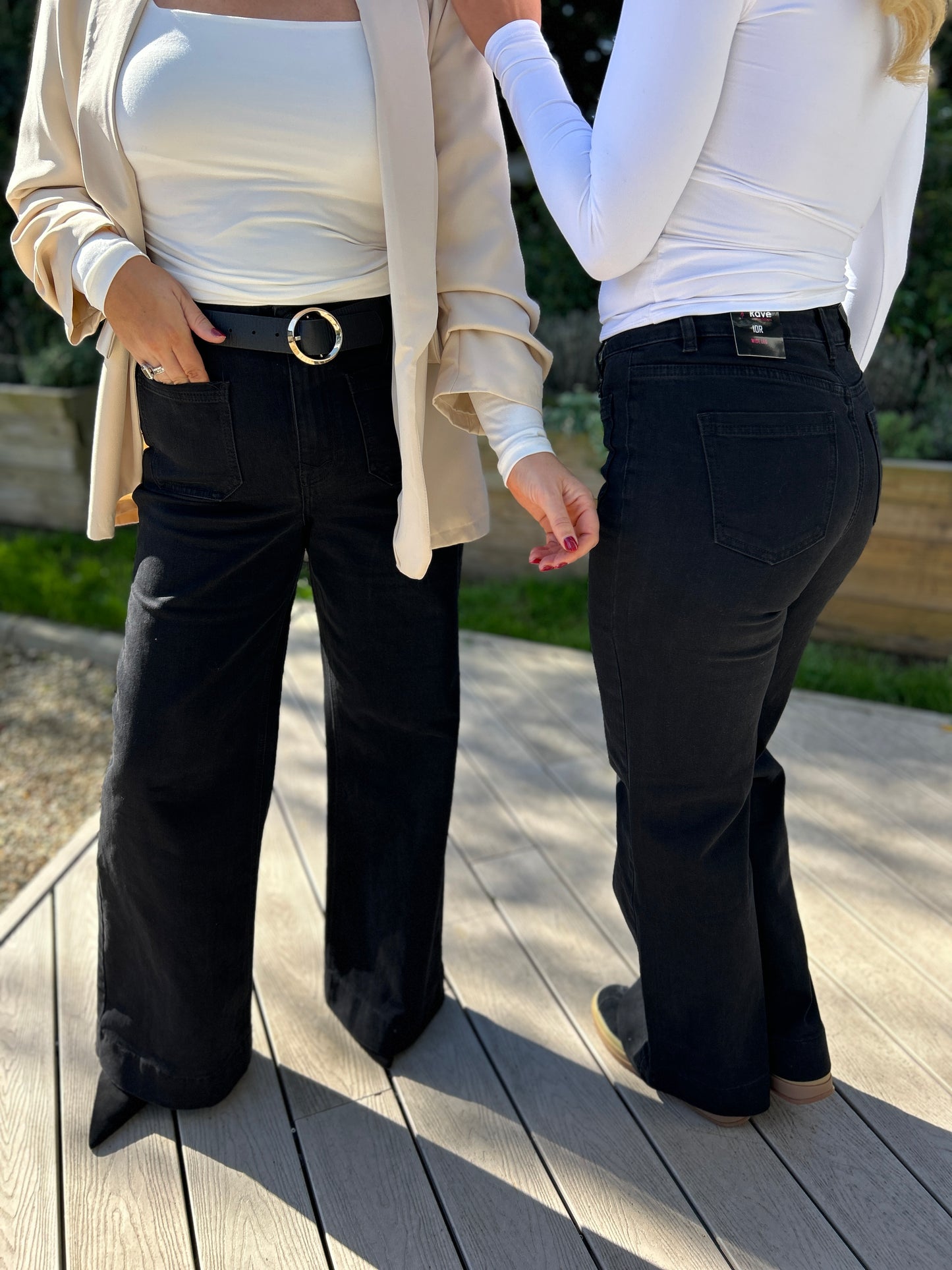 Nola Wide Leg Jean (Short)