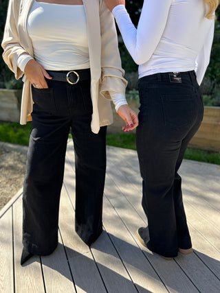 Nola Wide Leg Jean (Short)