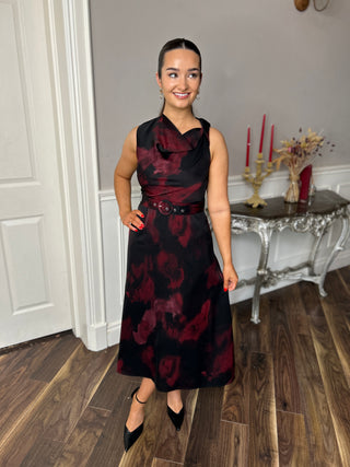 Leilani Midi Dress Black