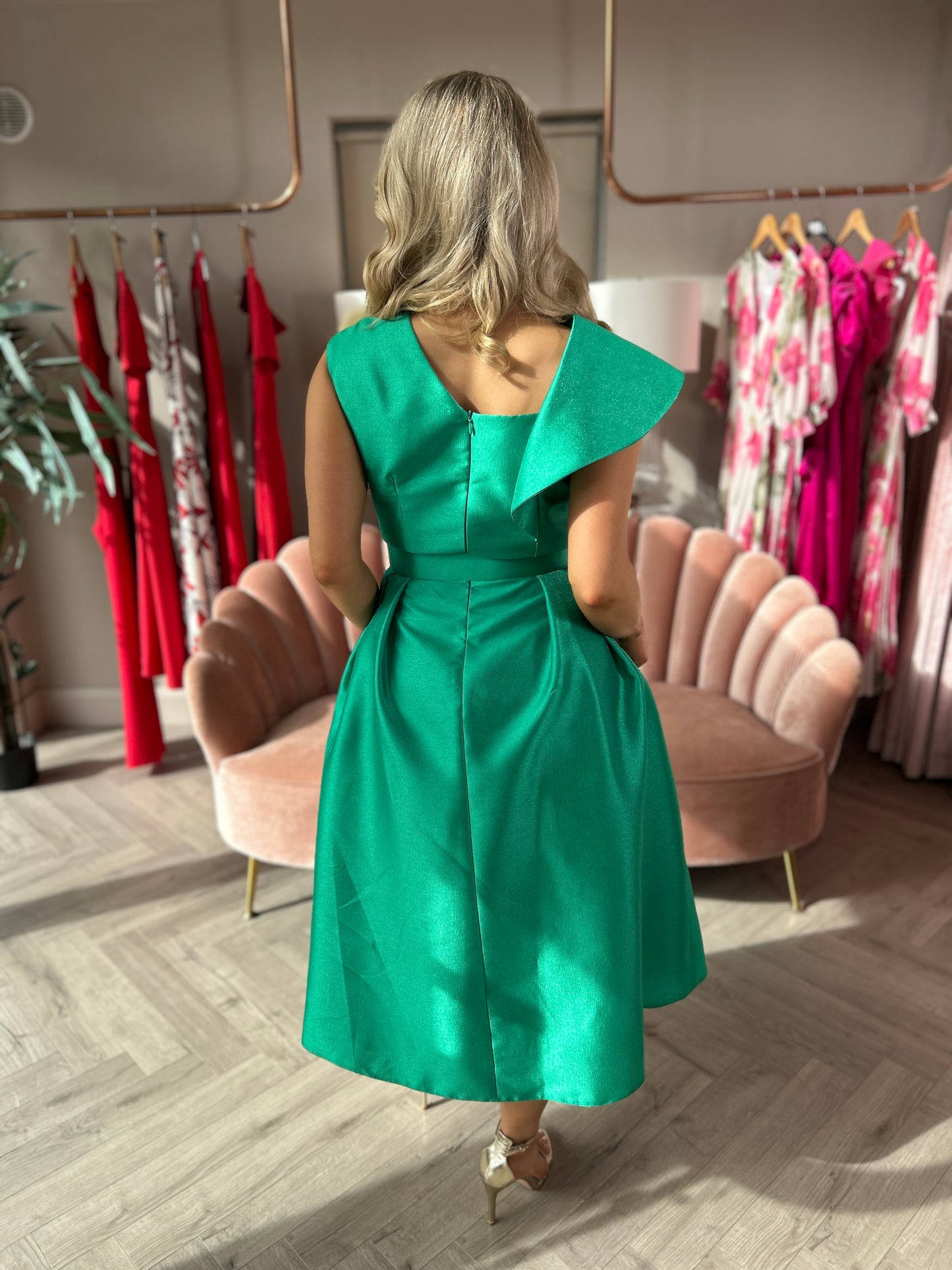 Micha Emerald Dress