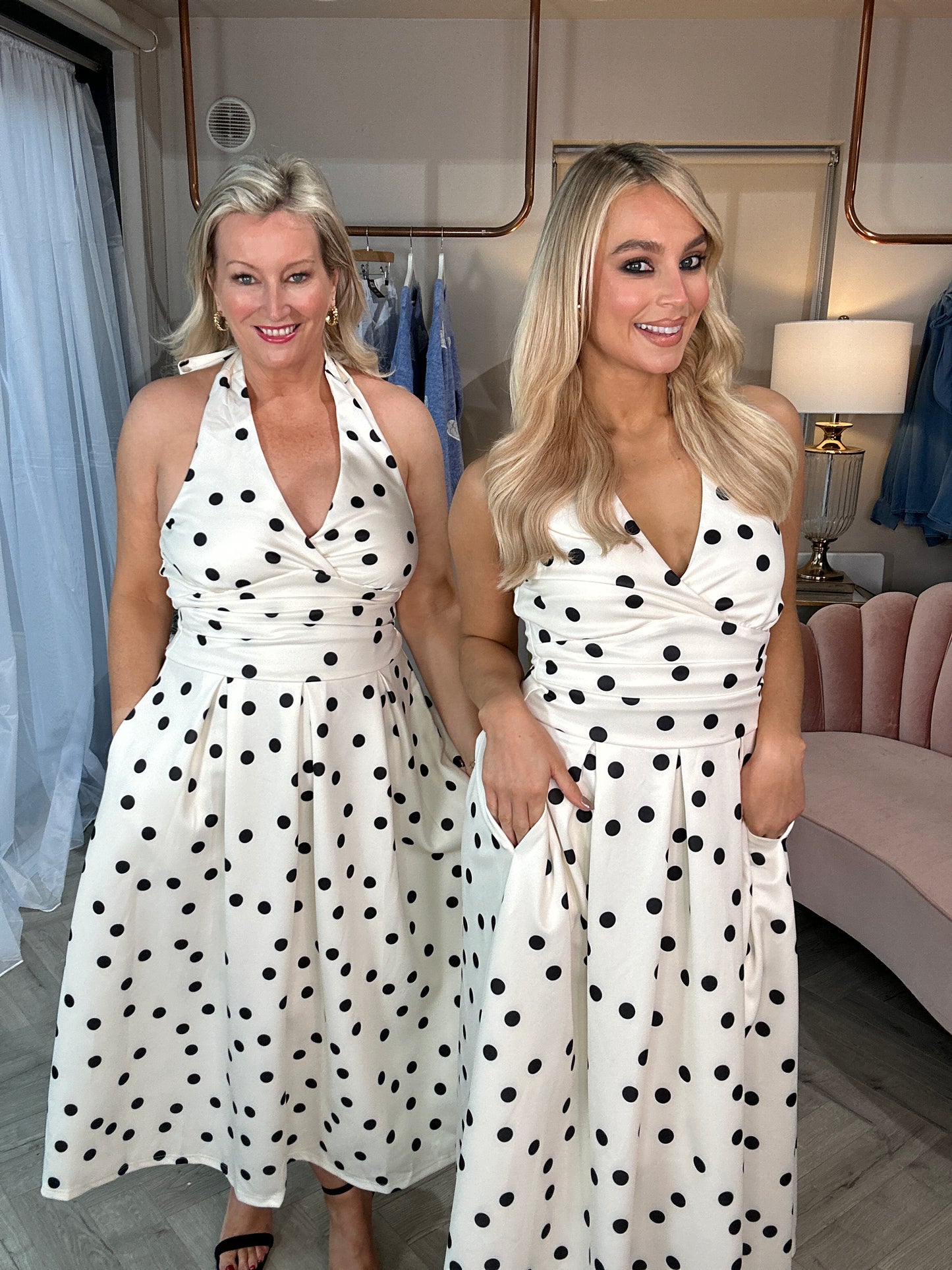 Sophia Polka Dot Dress