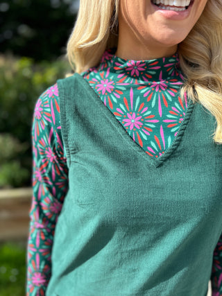 Kacy Cord Tunic Dress