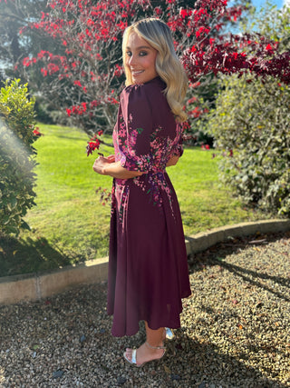 Holland Dress Plum