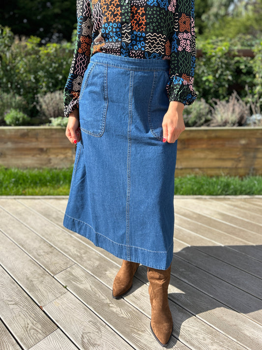 Joanna Denim Skirt
