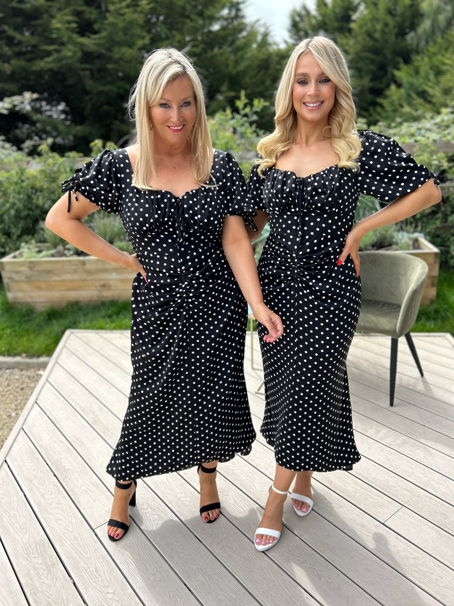 Dove Dress Polka Dot