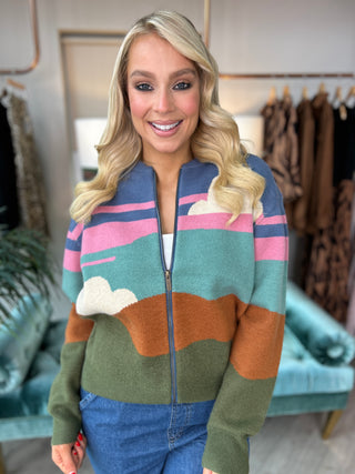 Solana Cloudy Hills Bomber