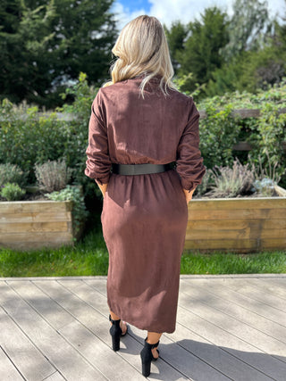 Harper Suede Dress