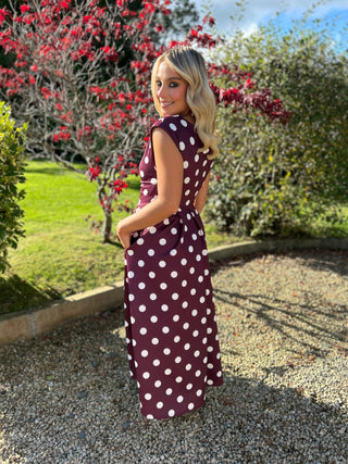 Betty Skater Dress Berry Spot
