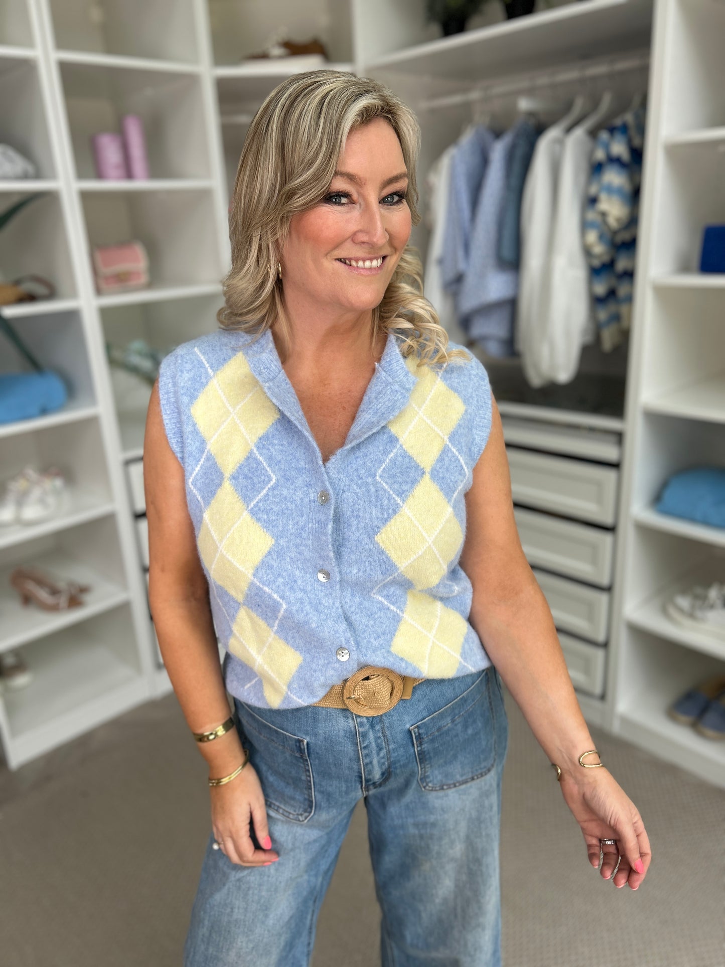 Juniper Sleeveless Cardi