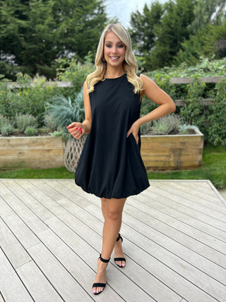 Bubble Dress Black