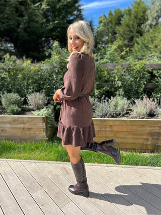 Villie Suede Dress