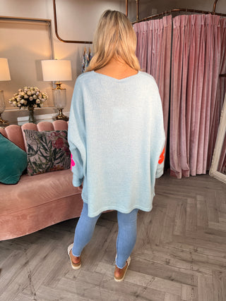 Harley Knit In Blue