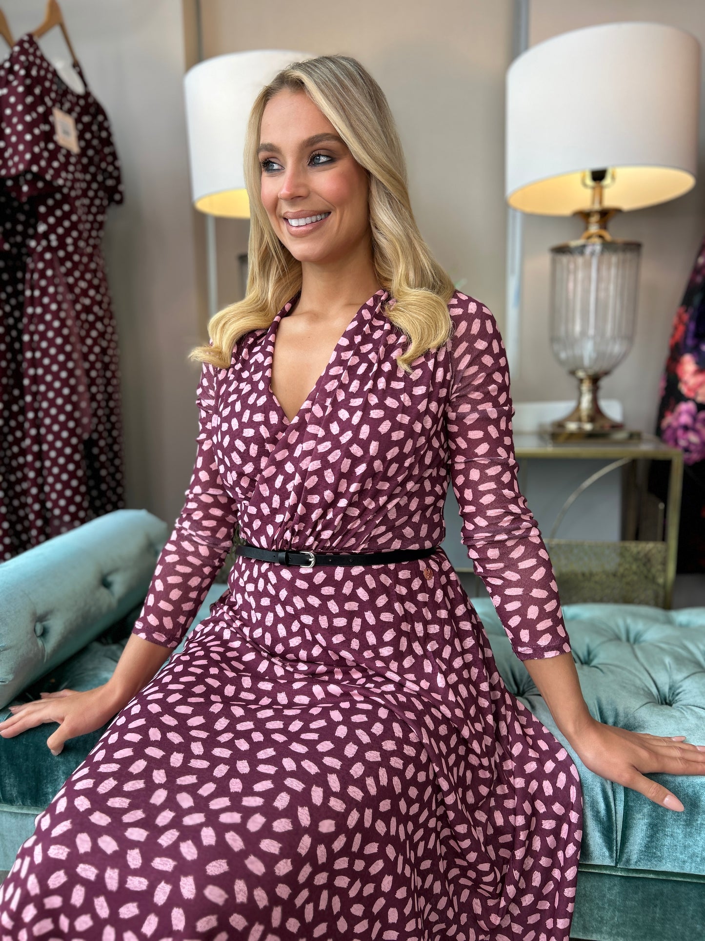 Henrietta Dress Pink