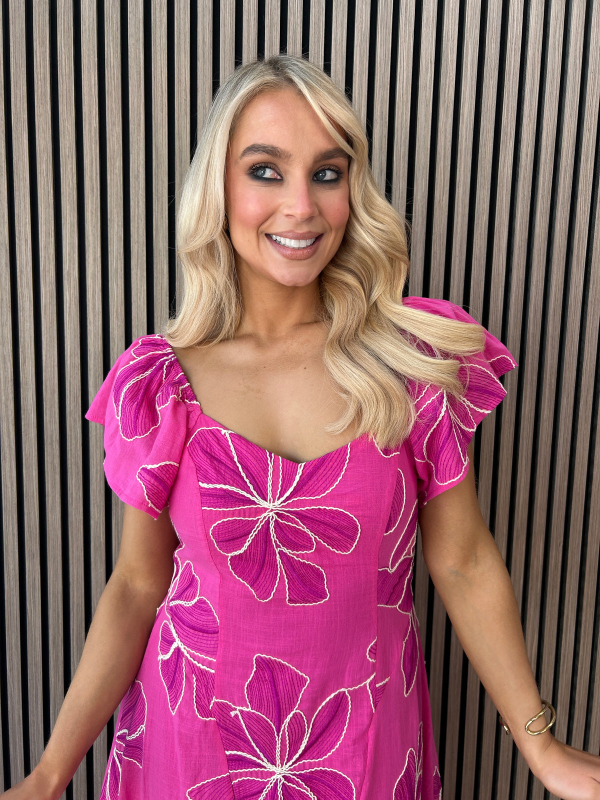 Orlaith Broiderie Maxi Dress
