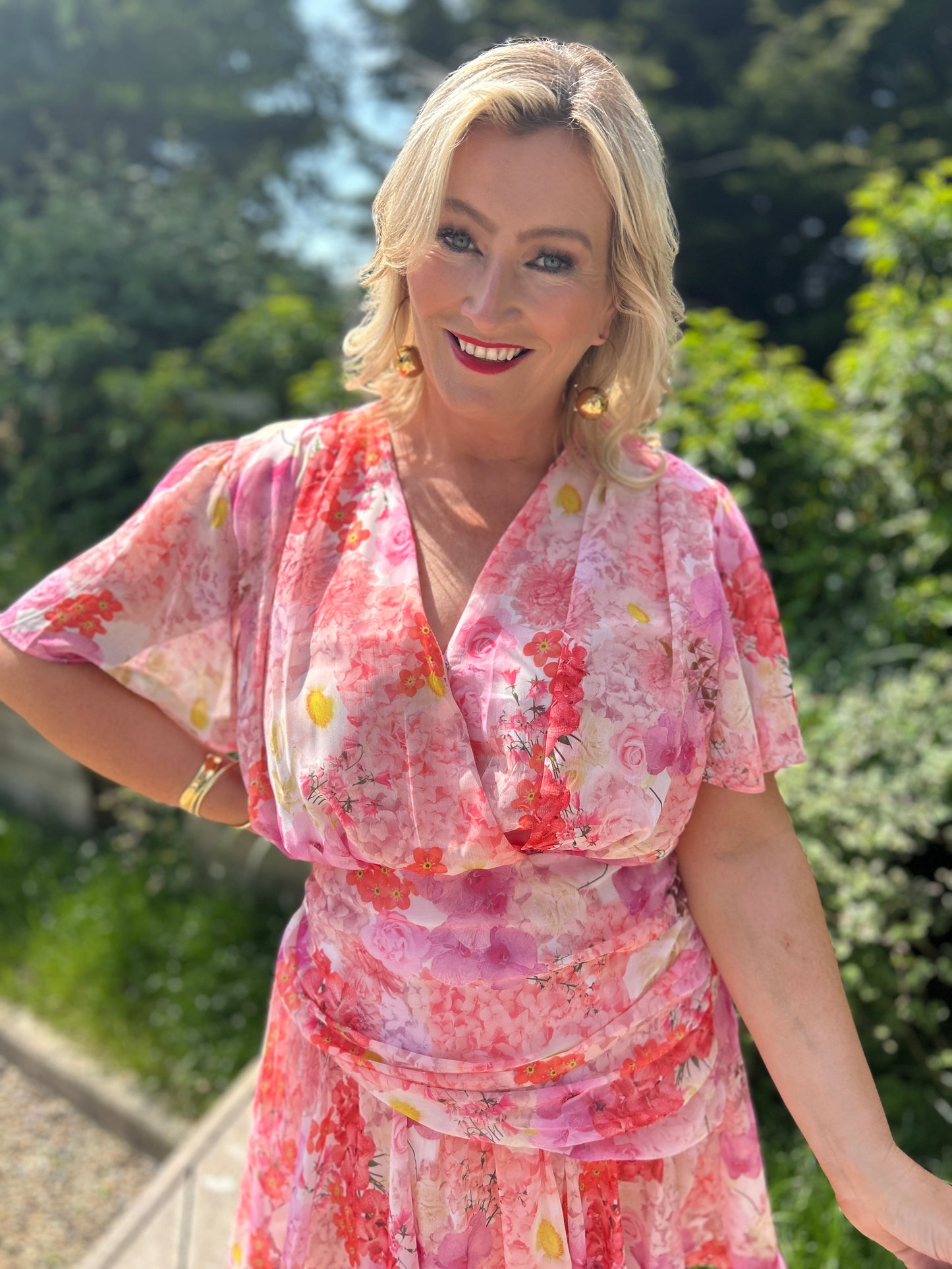 Caris Dress Pink