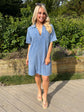 Gemma Dress Blue