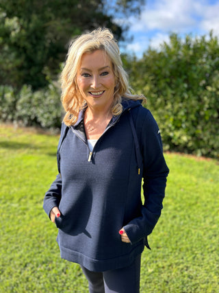 Felicity Hoodie Navy