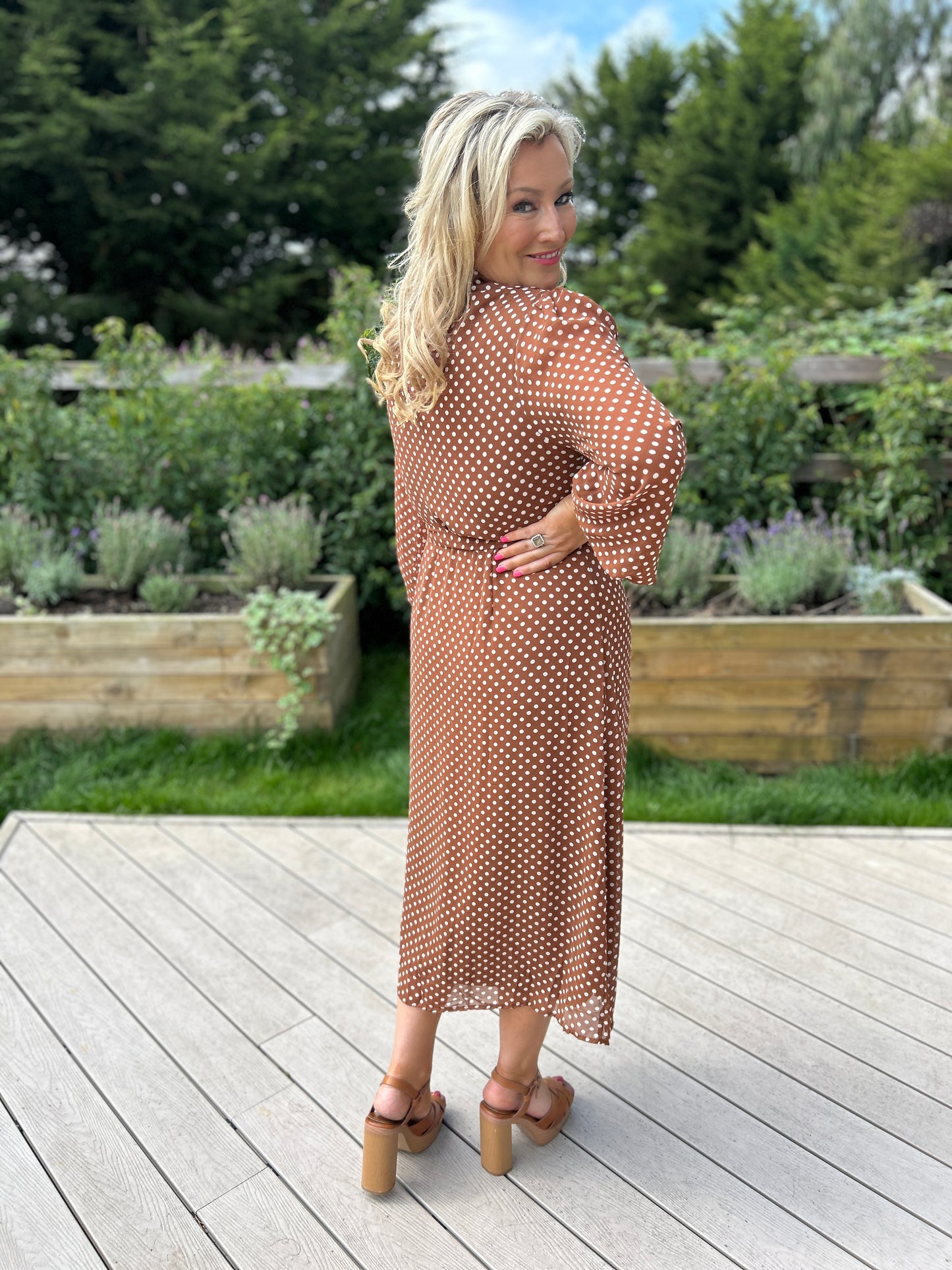 Kaya Polka Dot Dress