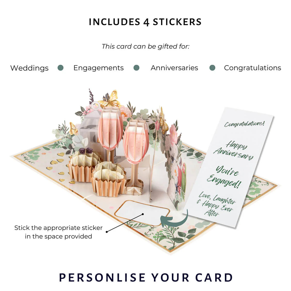 Celebrate Love Pop-up Card