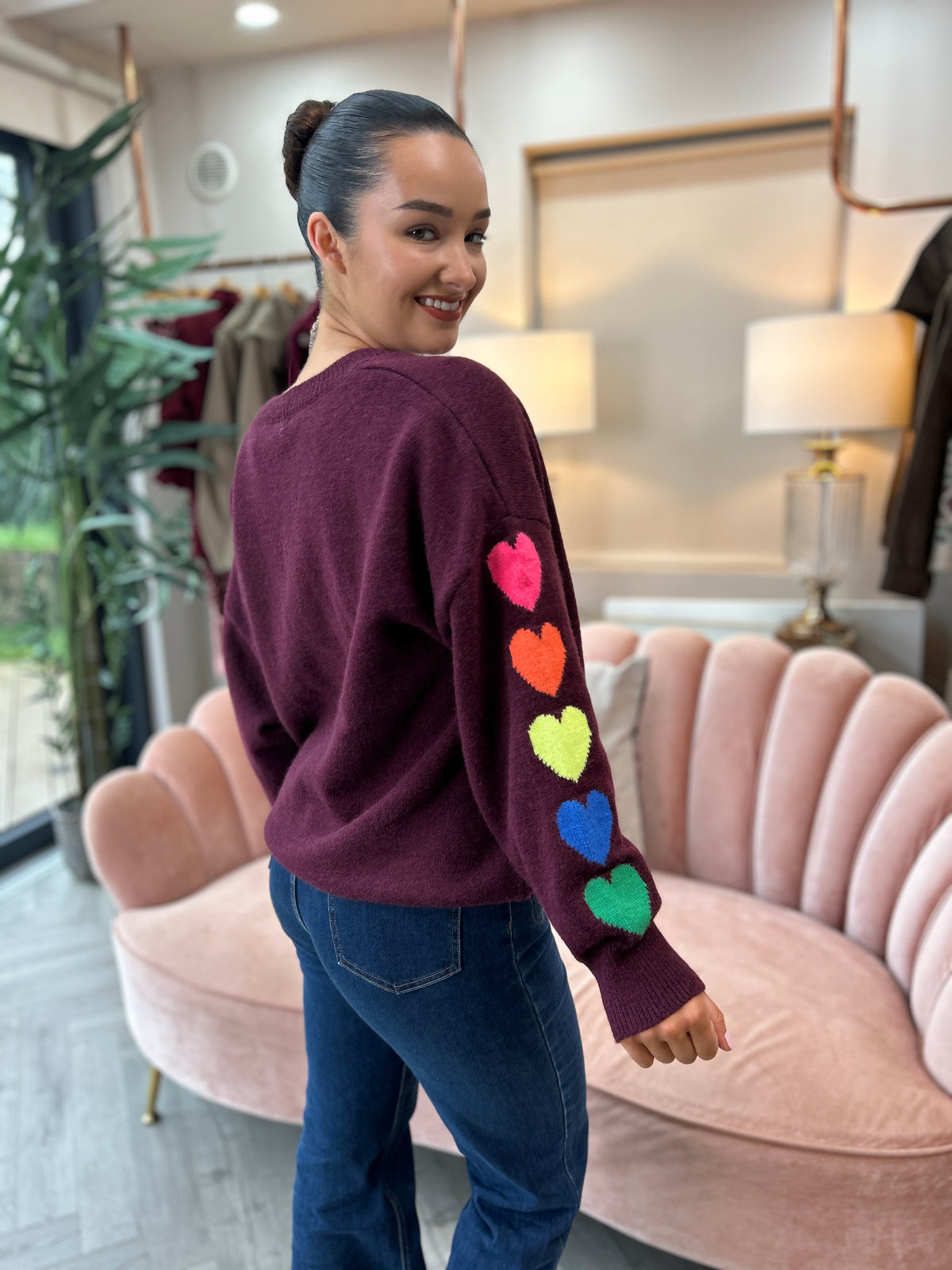 Nadine  Heart Jumper