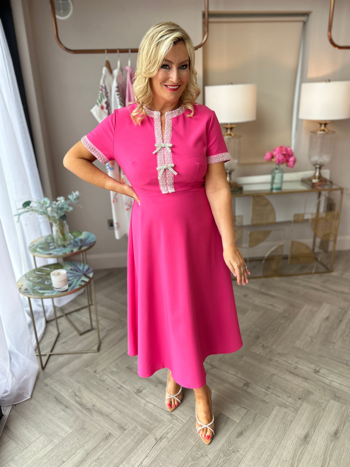 Natalia Dress Pink