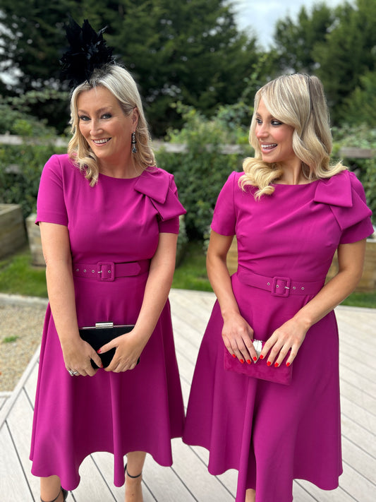 Francesca Dress Plum