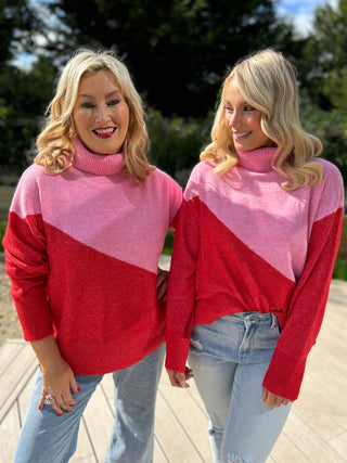 Winona Colour Block Knit