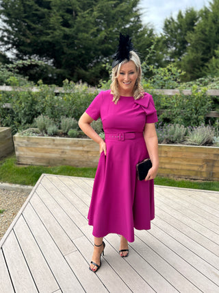 Francesca Dress Plum