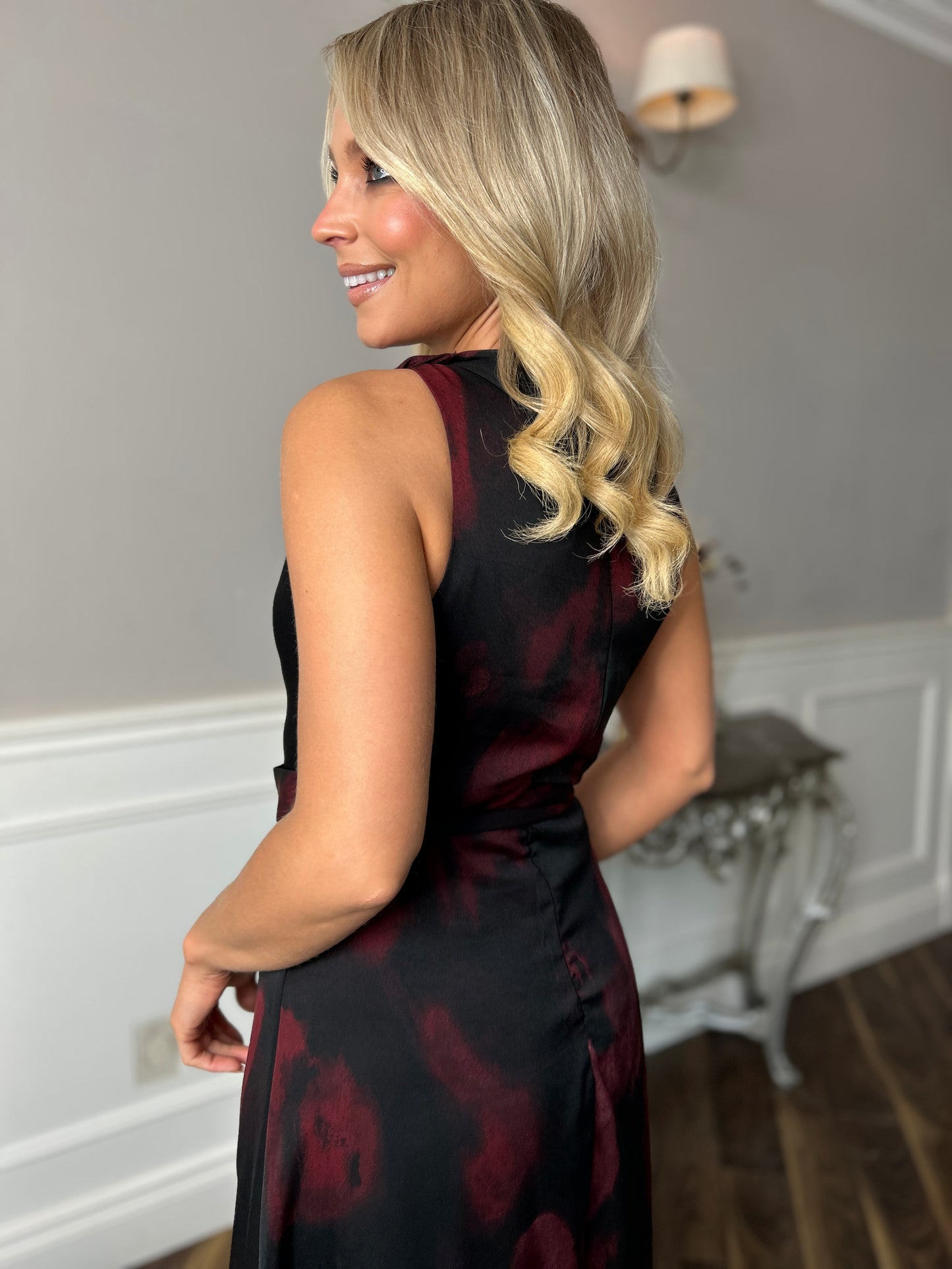 Leilani Midi Dress Black