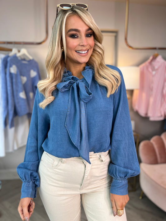 Dee Denim blouse