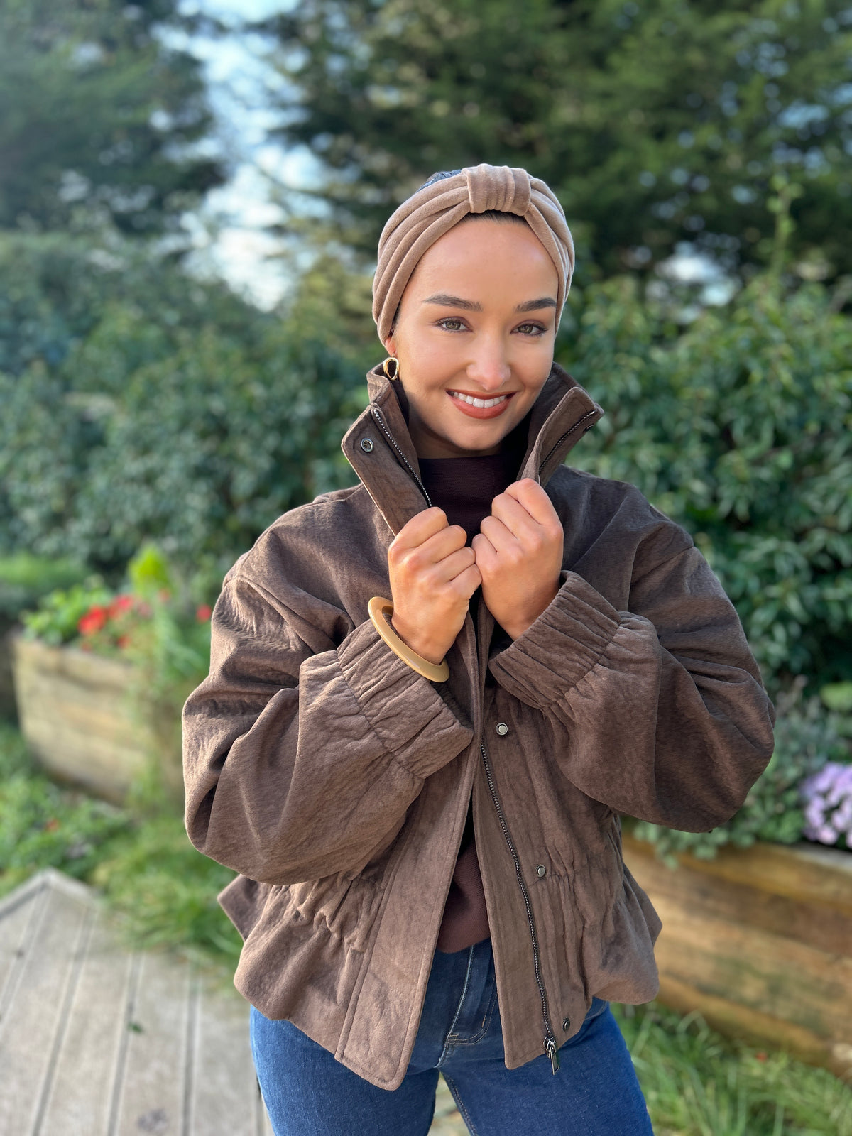 Amy Jacket Brown